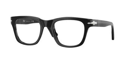 Persol Po3389v Cecil 95 Occhiali Da Vista Neri Per Uomo (solo Montatura) In Black