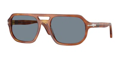 Persol Po3393s Guido 96/56 Men's Sunglasses Brown Size 56