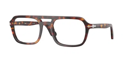 Persol Po3394v Men's Glasses, Tortoiseshell, Size 54 In Brown