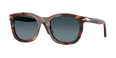 Persol Po3395s 24/s3 Men's Sunglasses Tortoiseshell Size 52 In Brown