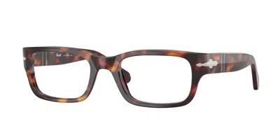Persol Po3399v Men's Glasses, Tortoiseshell, Size 53 In Brown