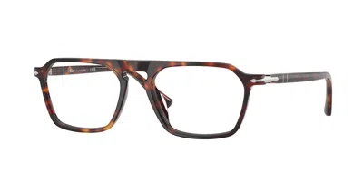 Persol Po3402v 24 Men's Glasses Tortoiseshell Size 52 - Free Lenses - Blue Light Block Available