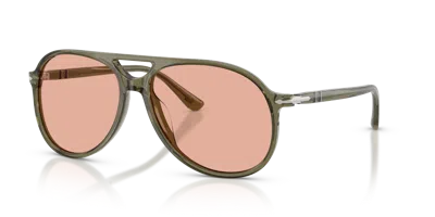 Persol Po3403s In Transparent Oliva Green
