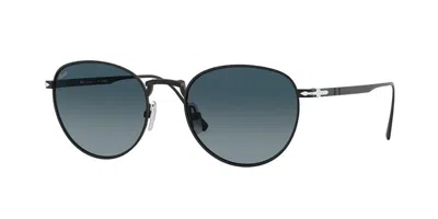 Persol Po5002st 8004q8 Occhiali Da Sole Neri Per Uomo In Black