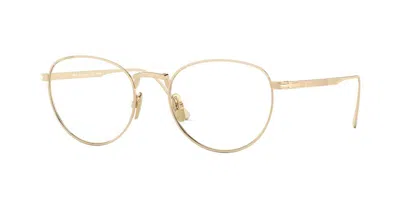 Persol Po5002vt 8000 Occhiali Da Vista Oro Per Uomo (solo Montatura) In Blue