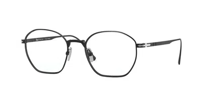 Persol Po5004vt 8004 Occhiali Da Vista Neri Per Uomo (solo Montatura) In Black