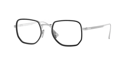 Persol Po5006vt 8006 Occhiali Da Vista Neri Per Uomo (solo Montatura) In White