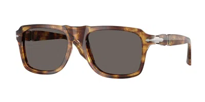 Persol Po8002s 1243b1 Men's Sunglasses Tortoiseshell Size 55