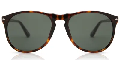 Persol Po9649s 24/31 Men's Sunglasses Tortoiseshell Size 55 In Brown