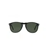 Persol Steve Mcqueen Pilot Frame Sunglasses In Black