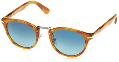 Pre-owned Persol Polarized Sunglasses 0po3108 Typewriter Edition In Brown