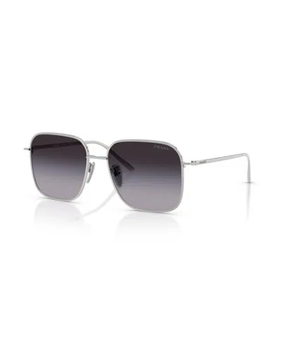 Persol Prada Women's Square Sunglasses, Pr C54sd In Gray