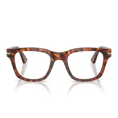 Persol Prescription Glasses Po3389 V 24 Cecil Brown/transparent Unisex