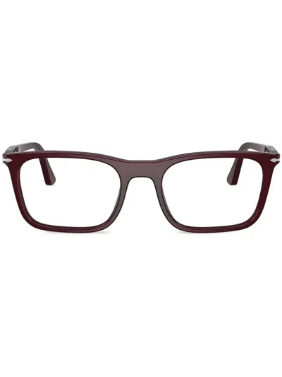 Persol Rectangle-frame Glasses In 紫色