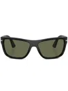 Persol Geometric Sunglasses In Black