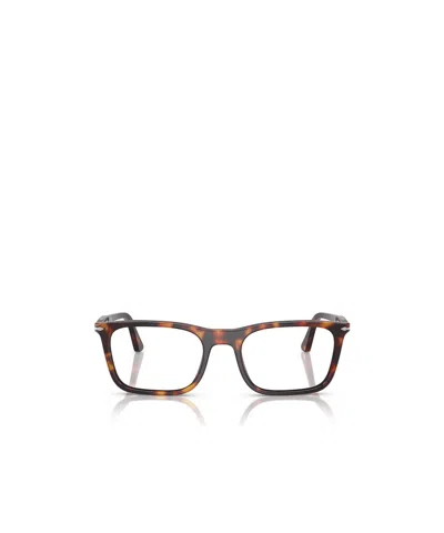 Persol Rectangle-frame Glasses In Brown