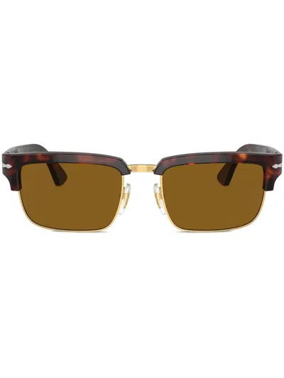Persol Sonnenbrille Mit Eckigem Gestell