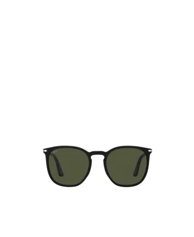 Persol Rectangle-frame Sunglasses In Green