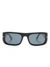 Persol Rectangle-frame Sunglasses In Schwarz