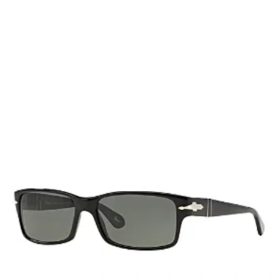 PERSOL RECTANGLE SUNGLASSES, 58MM