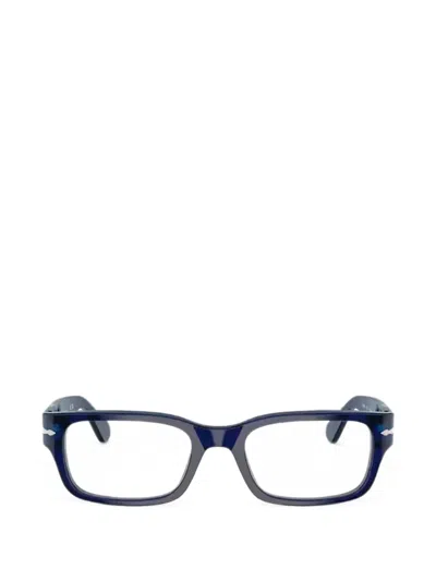 Persol Rectangle-frame Glasses In Blue