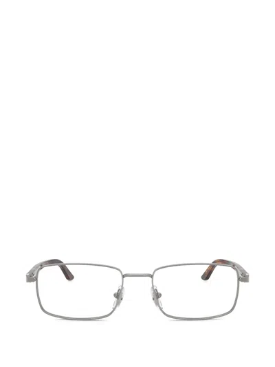 Persol Rectangle-frame Glasses In Gray