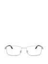 Persol Rectangle-frame Glasses In Silver