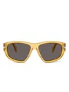 Persol 직사각 프레임 선글라스