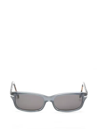 Pre-owned Persol Rectangle-frame Sunglasses In Blue