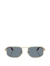 Persol Rectangle-frame Sunglasses In Blue