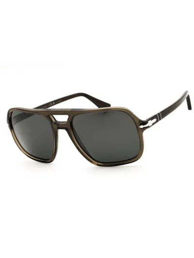 Persol Rectangular Acetate Sunglasses For Men In Neutral