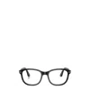 Persol Rectangular Frame Glasses In Black