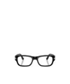 Persol Rectangular Frame Glasses In Black