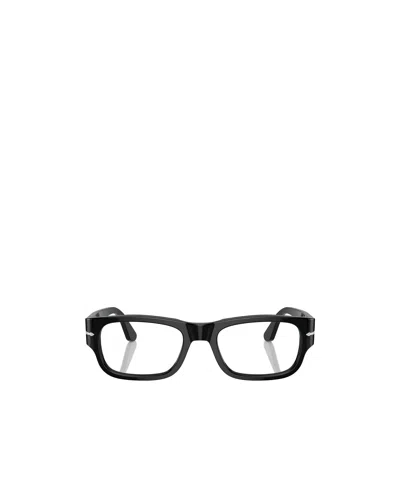 Persol Rectangular Frame Glasses In Black
