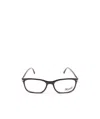 Persol Rectangular Frame Glasses In Black