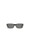 Persol Rectangular Frame Sunglasses In Black