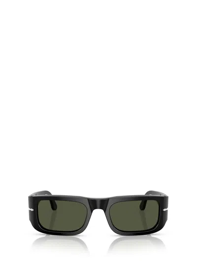 Persol Rectangular Frame Sunglasses In Green