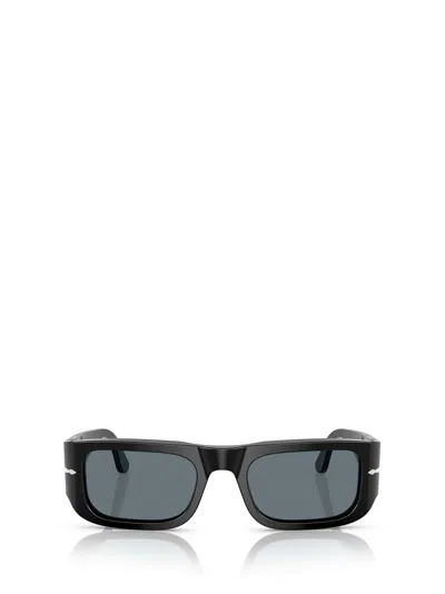 Persol Rectangular Frame Sunglasses In Gray