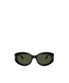 Persol Rectangular Frame Sunglasses In Black