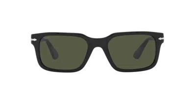 Persol Rectangular Frame Sunglasses In Animal Print