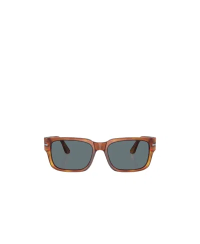 Persol Rectangular-frame Sunglasses In Gray