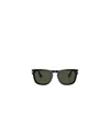 Persol Rectangular Sunglasses In Green