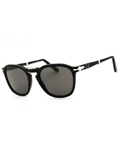 Persol Round Acetate Men's Sunglasses In Purple