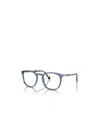 Persol Round-frame Glasses In Blue