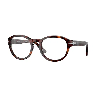 Persol Round Frame Glasses In 24/gg