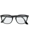 Persol Geometric Flat Mirror In Black