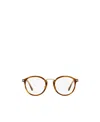 Persol Round-frame Glasses In Brown