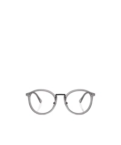 Persol Round-frame Glasses In Gray