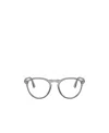 Persol Round Frame Glasses In White