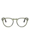 Persol Round-frame Glasses In Green